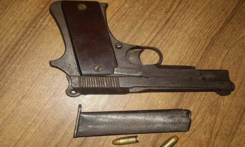 Benapol women with pistol