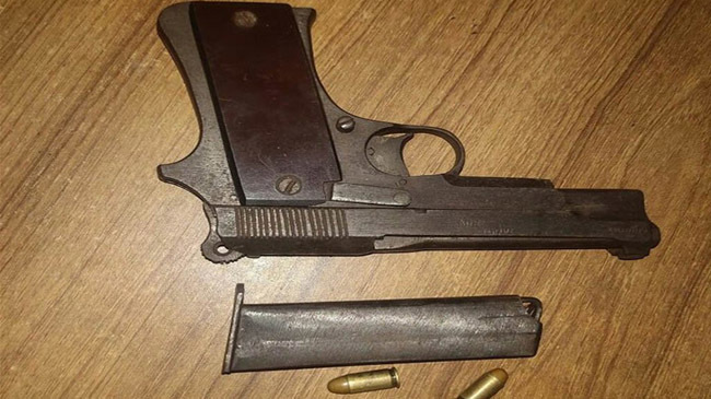 Benapol women with pistol